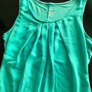 New York and Co Tiffany Blue Tank